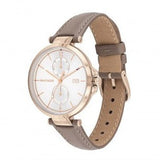 Tommy Hilfiger Angela Quartz Silver Dial Brown Leather Strap Watch for Women - 1782125 Buy Now By Tommy Hilfiger
