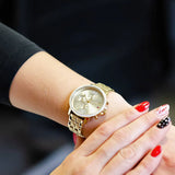 Tommy Hilfiger Madison Quartz Gold Dial Gold Steel Strap Watch For Women - 1782189 Buy Now By Tommy Hilfiger