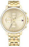 Tommy Hilfiger Madison Quartz Gold Dial Gold Steel Strap Watch For Women - 1782189 Buy Now By Tommy Hilfiger