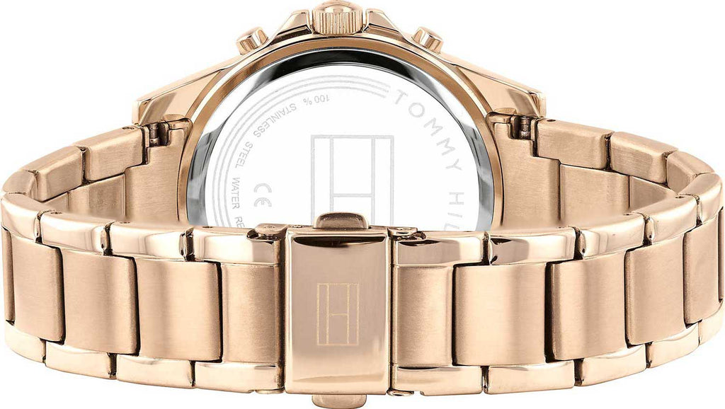 Tommy Hilfiger Haven Chronograph Rose Gold Dial Rose Gold Steel Strap Watch For Women - 1782197 Buy Now By Tommy Hilfiger