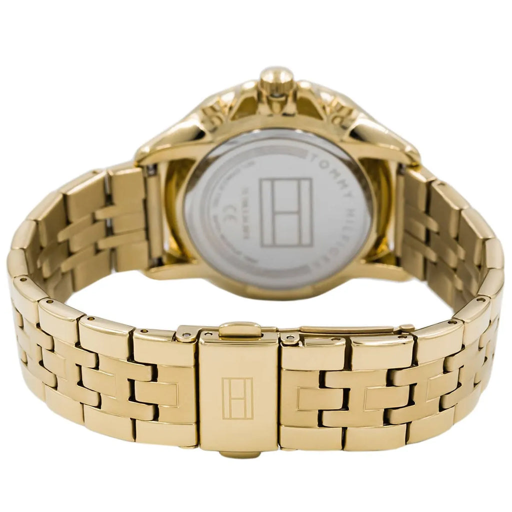 Tommy Hilfiger Harper Chronograph White Dial Gold Steel Strap Watch For Women - 1782223 Buy Now By Tommy Hilfiger