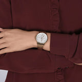 Tommy Hilfiger Harper Chronograph White Dial Gold Steel Strap Watch For Women - 1782223 Buy Now By Tommy Hilfiger