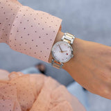 Tommy Hilfiger Lynn Quartz White Dial Two Tone Steel Strap Watch For Women - 1782236 Buy Now By Tommy Hilfiger