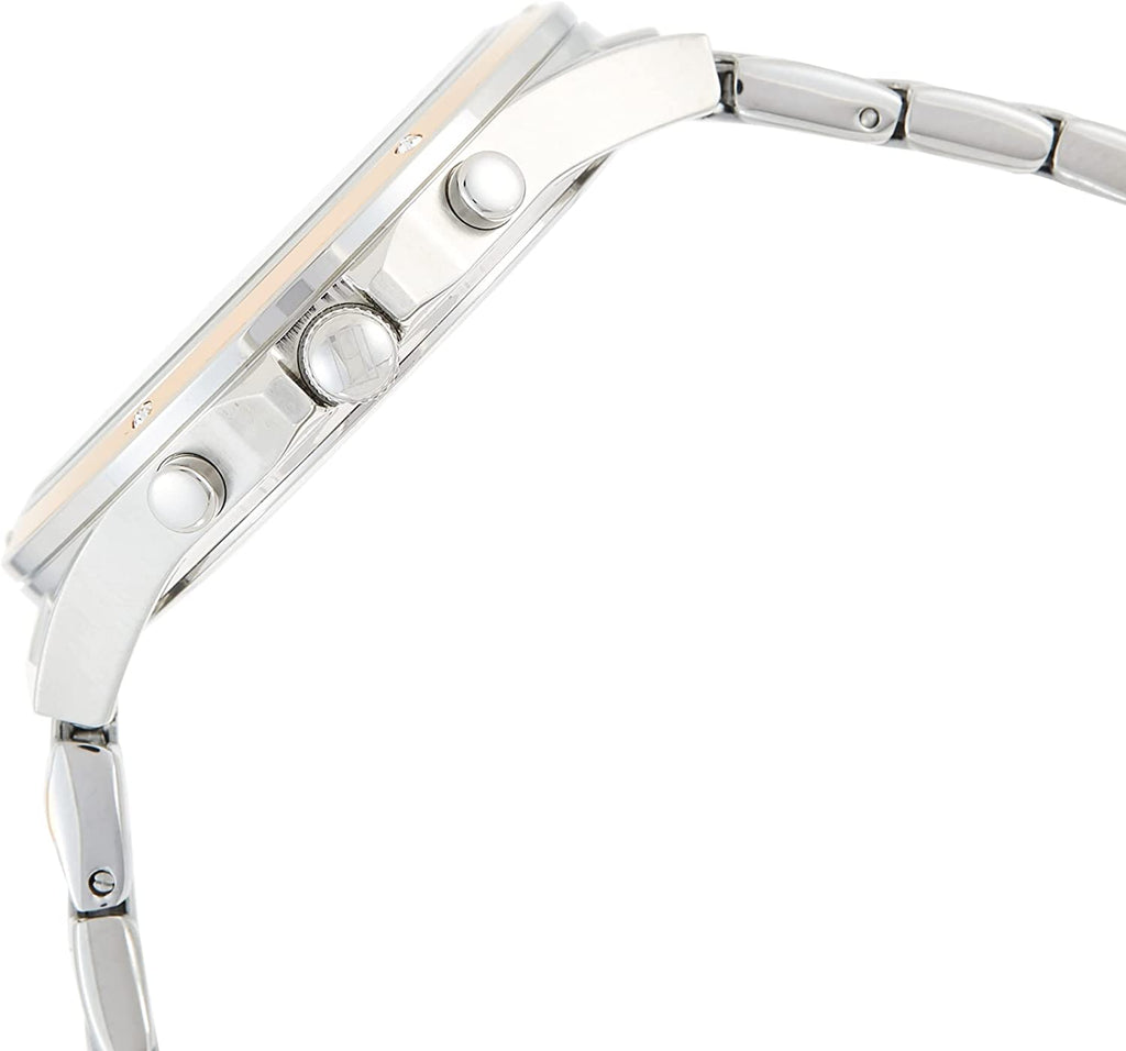 Tommy Hilfiger Eve Chronograph Quartz Pink Dial Silver Steel Strap Watch For Women - 1782279 Buy Now By Tommy Hilfiger