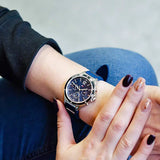 Tommy Hilfiger Eve Chronograph Quartz Blue Dial Blue Rubber Strap Watch For Women - 1782281 Buy Now By Tommy Hilfiger