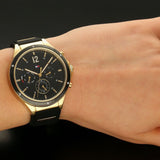 Tommy Hilfiger Eve Chronograph Quartz Black Dial Black Silicone Strap Watch For Women - 1782282 Buy Now By Tommy Hilfiger