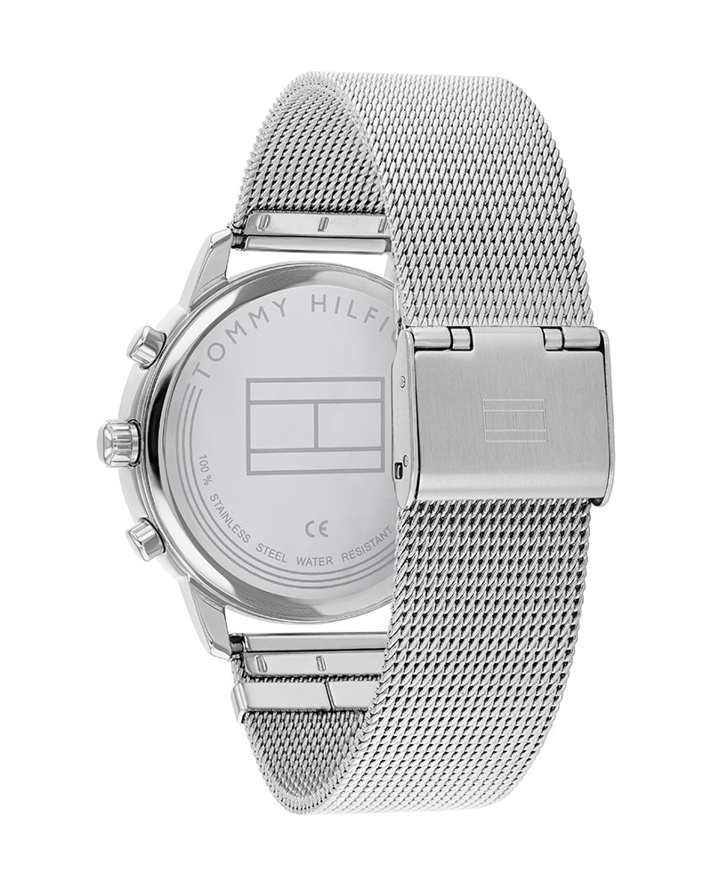 Tommy Hilfiger Blake Diamonds Silver Dial Silver Mesh Bracelet Watch for Women - 1782301 Buy Now By Tommy Hilfiger