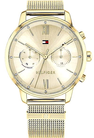 Tommy Hilfiger Blake Quartz Gold Dial Gold Mesh Bracelet Watch for Women - 1782302 Buy Now By Tommy Hilfiger