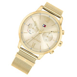 Tommy Hilfiger Blake Quartz Gold Dial Gold Mesh Bracelet Watch for Women - 1782302 Buy Now By Tommy Hilfiger