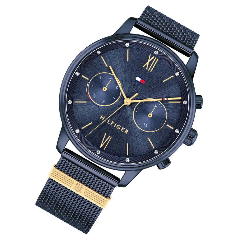 Tommy Hilfiger Blake Quartz Blue Dial Blue Mesh Bracelet Watch for Men - 1782305 Buy Now By Tommy Hilfiger