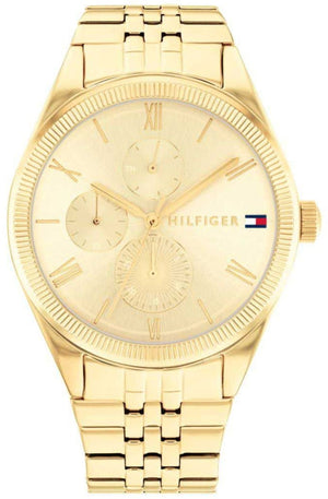 Tommy Hilfiger Monica Quartz Gold Dial Gold Steel Strap Watch For Women - 1782592 Buy Now By Tommy Hilfiger