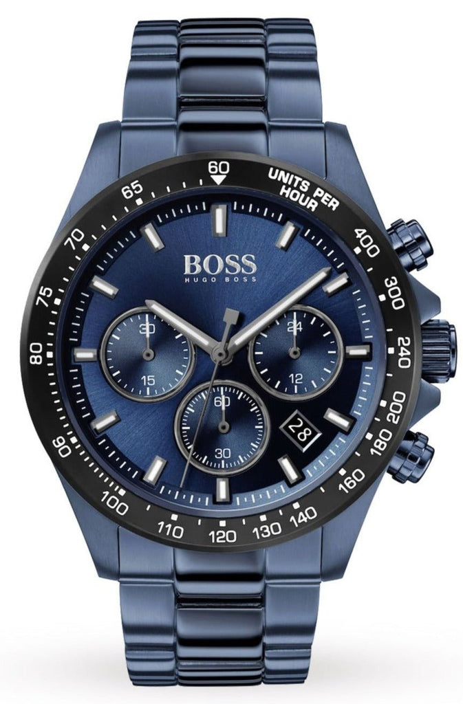Hugo Boss Hero Sport Lux Blue Dial Blue Steel Strap Watch for Men - 1513758 Buy Now By Hugo Boss