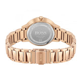 Hugo Boss Signature Gold Dial Gold Stainless Steel Strap Watch for Women - 1502540 Buy Now By Hugo Boss