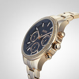 Hugo Boss Hera Blue Dial Gold Steel Strap Watch for Women - 1502566 Buy Now By Hugo Boss