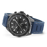Hugo Boss Energy Chronograph Grey Dial Green Rubber Strap Watch For Men - 1513972 Buy Now By Hugo Boss