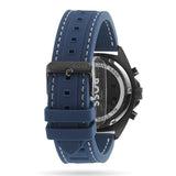 Hugo Boss Energy Chronograph Grey Dial Green Rubber Strap Watch For Men - 1513972 Buy Now By Hugo Boss