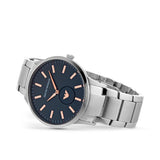 Emporio Armani Renato Blue Dial Silver Steel Strap Watch For Men - AR11137 Buy Now By Emporio Armani