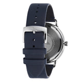 Emporio Armani Analog Quartz Blue Dial Blue Leather Strap Watch For Men - AR1647 Buy Now By Emporio Armani