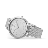 Emporio Armani Kappa Silver Dial Silver Mesh Bracelet Watch For Women - AR11128 Buy Now By Emporio Armani