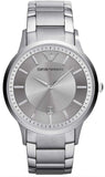 Emporio Armani Renato Quartz Silver Dial Silver Steel Strap Watch For Men - AR11189 Buy Now By Emporio Armani