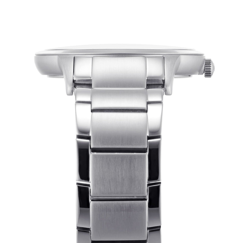 Emporio Armani Renato Quartz Silver Dial Silver Steel Strap Watch For Men - AR11189 Buy Now By Emporio Armani