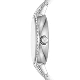Emporio Armani Cleo Crystals Mother Of Pearl Dial Silver Steel Strap Watch For Women - AR11484 Buy Now By Emporio Armani