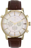 Tommy Hilfiger Harrison White Dial Brown Leather Strap Watch for Men - 1790874 Buy Now By Tommy Hilfiger