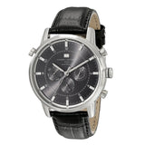 Tommy Hilfiger Harrison Chronograph Black Dial Black Leather Strap Watch for Men - 1790875 Buy Now By Tommy Hilfiger