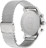 Tommy Hilfiger Harrison Quartz Grey Dial Silver Mesh Bracelet Watch for Men - 1790877 Buy Now By Tommy Hilfiger