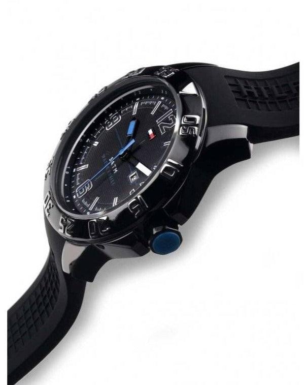 Tommy Hilfiger Sport Multifunction Black Dial Black Rubber Strap Watch for Men - 1790983 Buy Now By Tommy Hilfiger