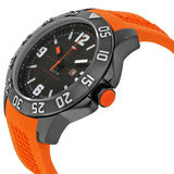 Tommy Hilfiger Cole Black Dial Orange Rubber Strap Watch for Men - 1790985 Buy Now By Tommy Hilfiger