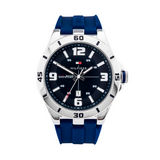 Tommy Hilfiger Drew Black Dial Black Rubber Strap Watch for Men - 1791062 Buy Now By Tommy Hilfiger