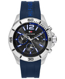 Tommy Hilfiger Sport Multifunction Black Dial Black Rubber Strap Watch for Men - 1791143 Buy Now By Tommy Hilfiger