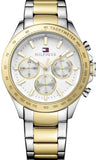 Tommy Hilfiger Hudson Chronograph White Dial Two Tone Steel Strap Watch For Men - 1791226 Buy Now By Tommy Hilfiger