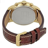 Tommy Hilfiger Jake Quartz White Dial Brown Leather Strap Watch for Men - 1791231 Buy Now By Tommy Hilfiger