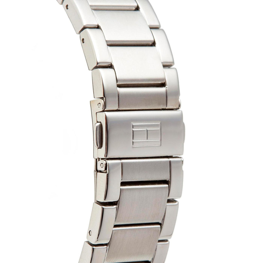 Tommy Hilfiger Jake Chronograph Black Dial Silver Steel Strap Watch for Men - 1791234 Buy Now By Tommy Hilfiger