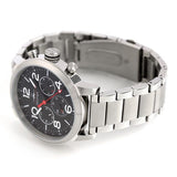 Tommy Hilfiger Jake Chronograph Black Dial Silver Steel Strap Watch for Men - 1791234 Buy Now By Tommy Hilfiger