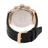 Tommy Hilfiger Jake Multifunction White Dial Black Leather Strap Watch for Men - 1791236 Buy Now By Tommy Hilfiger