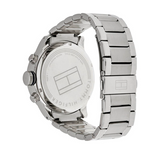 Tommy Hilfiger Jackson Quartz Black Dial Silver Steel Strap Watch for Men - 1791243 Buy Now By Tommy Hilfiger