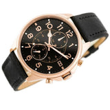 Tommy Hilfiger Dean Chronograph Quartz Black Dial Black Leather Strap Watch for Men - 1791273 Buy Now By Tommy Hilfiger