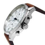 Tommy Hilfiger Dean Quartz Multifunction White Dial Brown Leather Strap Watch for Men - 1791274 Buy Now By Tommy Hilfiger