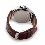 Tommy Hilfiger Bruce Analog Blue Dial Brown Leather Strap Watch for Men - 1791278 Buy Now By Tommy Hilfiger