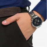 Tommy Hilfiger Keagan Blue Dial Silver Steel Strap Watch for Men - 1791293 Buy Now By Tommy Hilfiger