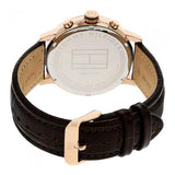 Tommy Hilfiger Aiden Quartz Blue Dial Brown Leather Strap Watch for Men - 1791308 Buy Now By Tommy Hilfiger