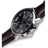 Tommy Hilfiger Aiden Quartz Black Dial Brown Leather Strap Watch for Men - 1791309 Buy Now By Tommy Hilfiger