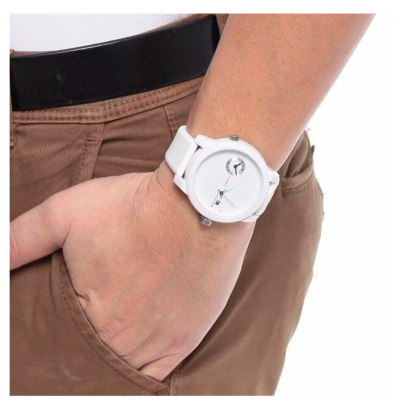 Tommy Hilfiger Denim White Dial White Rubber Strap Watch for Men - 1791324 Buy Now By Tommy Hilfiger