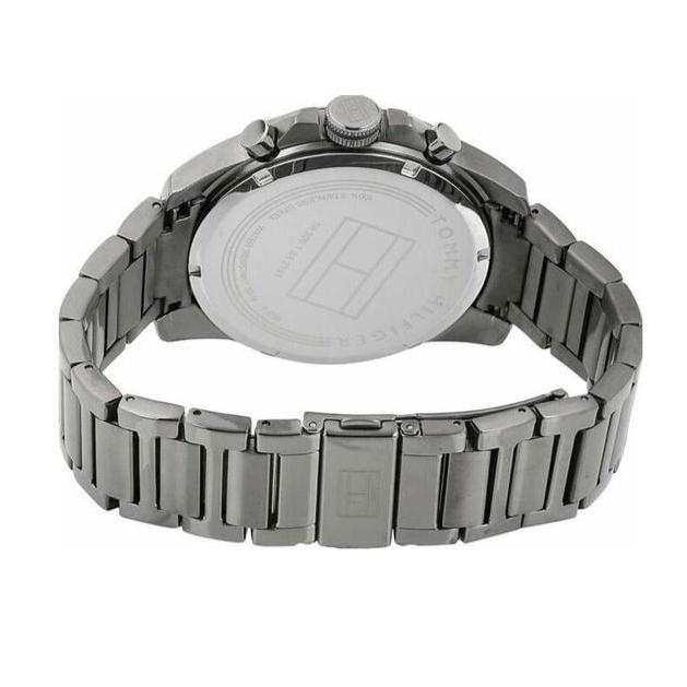 Tommy Hilfiger Decker Quartz Black Dial Black Steel Strap Watch for Men - 1791347 Buy Now By Tommy Hilfiger