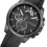 Tommy Hilfiger Decker Black Dial Black Rubber Strap Watch for Men - 1791352 Buy Now By Tommy Hilfiger