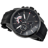 Tommy Hilfiger Decker Black Dial Black Rubber Strap Watch for Men - 1791352 Buy Now By Tommy Hilfiger
