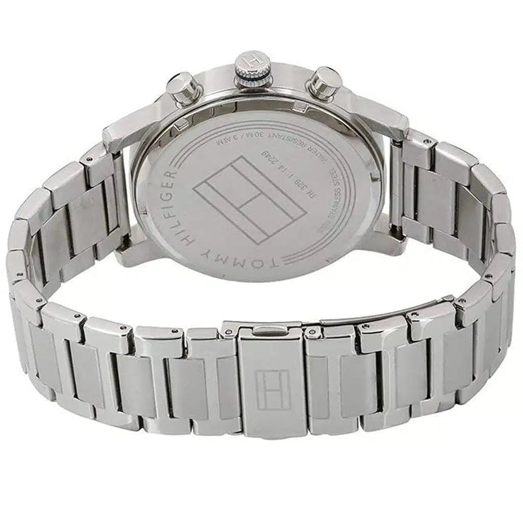 Tommy Hilfiger Kane Chronograph Grey Dial Silver Steel Strap Watch for Men - 1791397 Buy Now By Tommy Hilfiger